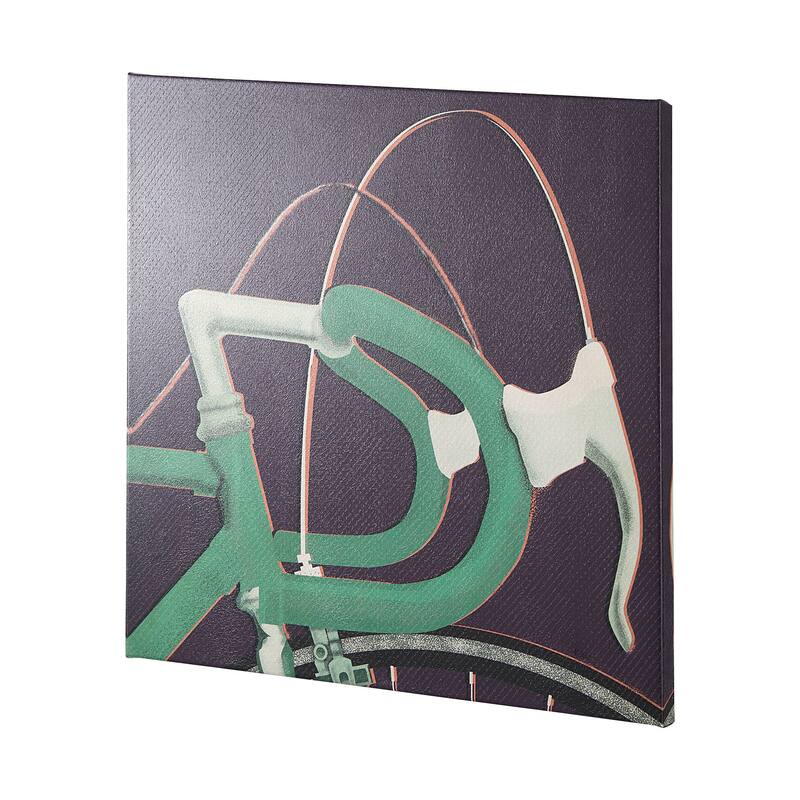 Bike Handle III (44 x 44) Canvas Art Print