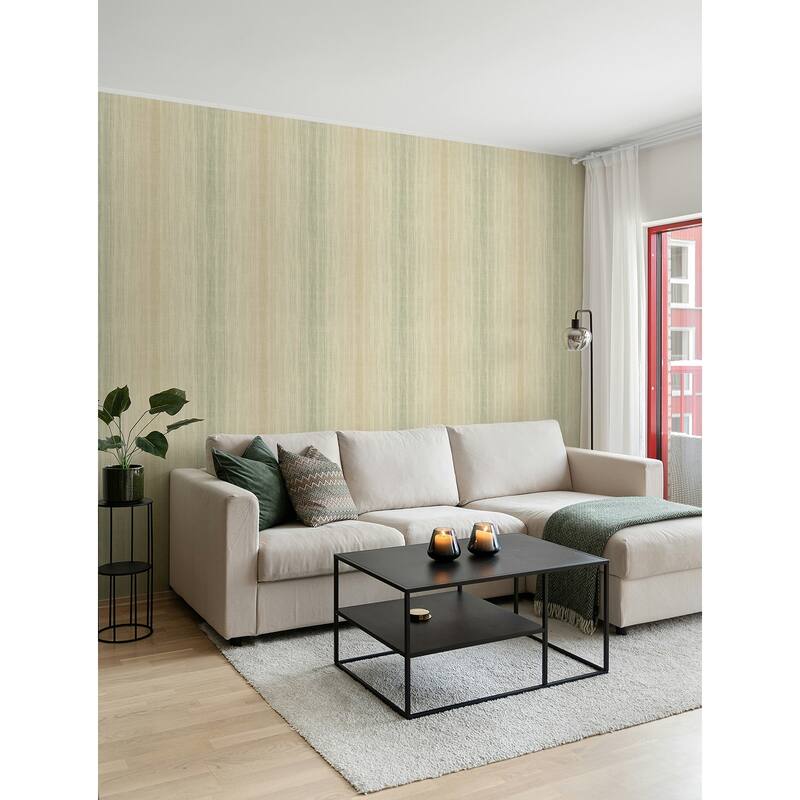 Seabrook Designs Aldeno Ombre Stripe Unpasted Wallpaper