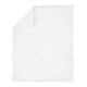 preview thumbnail 4 of 4, White Boho Bohemian Girl 4pc Nursery Crib Bedding Set - Solid Shabby Chic Princess Luxurious Luxury Elegant Vintage Designer