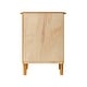 preview thumbnail 24 of 31, Walker Edison Bullrushes 1-Drawer Solid Wood Nightstand (Set of 2)