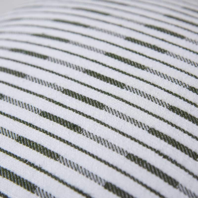 Rizzy Home Variegated Stripe Woven Throw Pillow