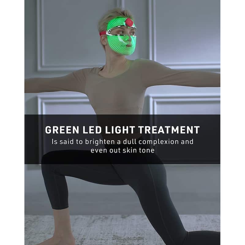 Foreo FAQ 201 Ultra-Lightweight Silicone RGB LED Light-Therapy Face Mask Anti-Acne and Anti-aging