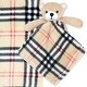 preview thumbnail 3 of 3, Baby Boys and Baby Girls Plaid Plush Blanket with Nunu Lovey Toy