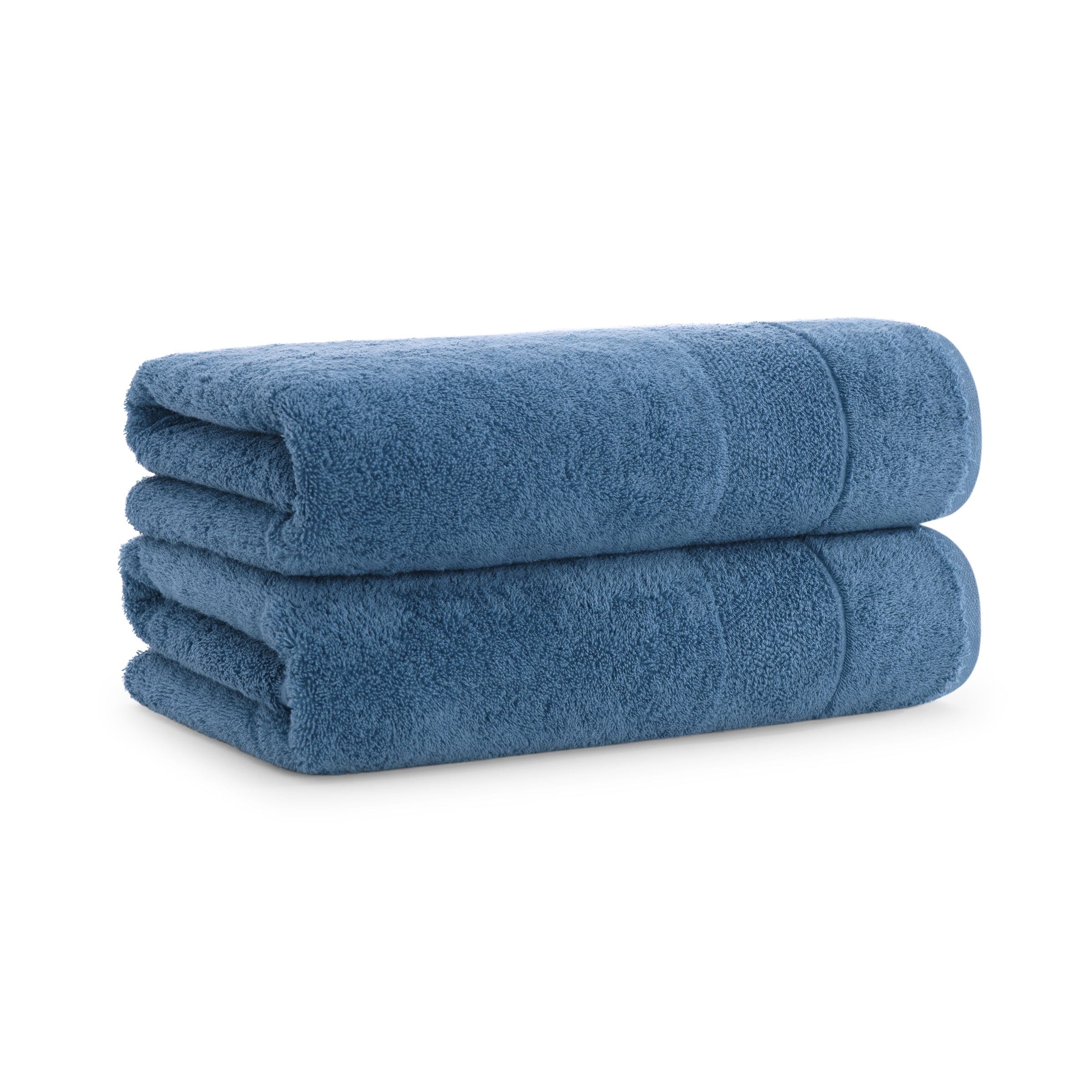 Aston & Arden Turkish Solid 2-Piece Bath Towels - 60x30