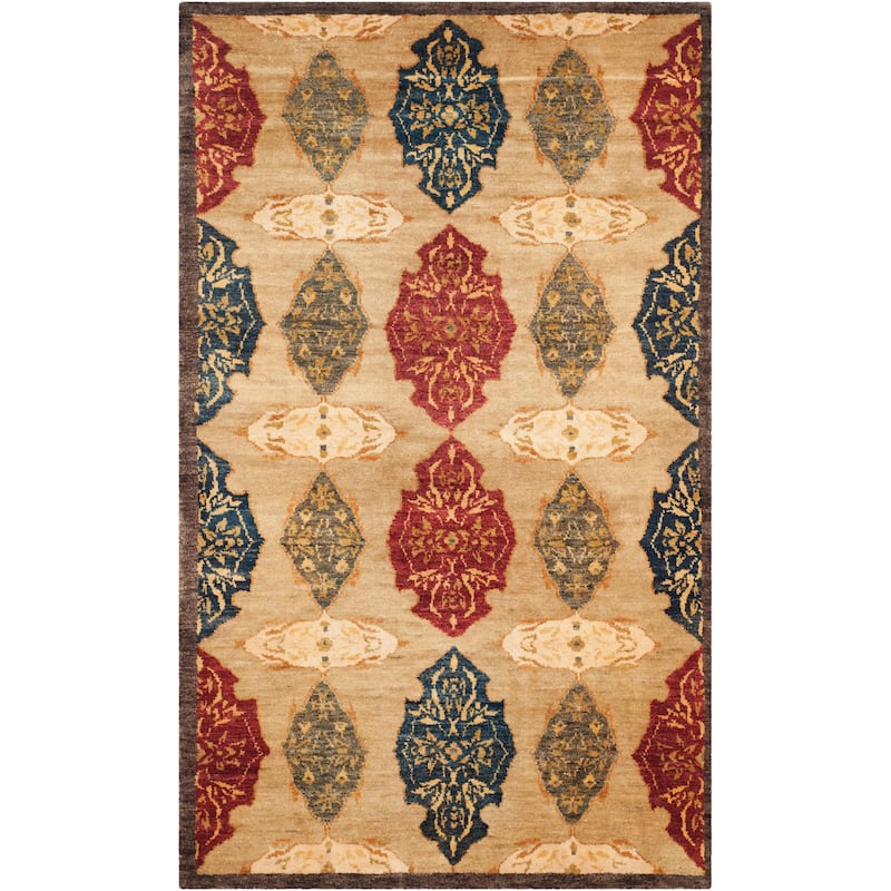 SAFAVIEH, Couture Hand-knotted Tibetan Roli Modern Wool Rug