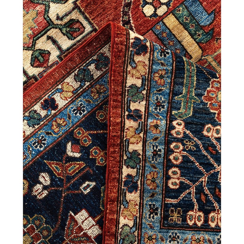 Serapi One-of-a-Kind Hand-Knotted Area Rug - Red - 10' 1" x 14' 2"