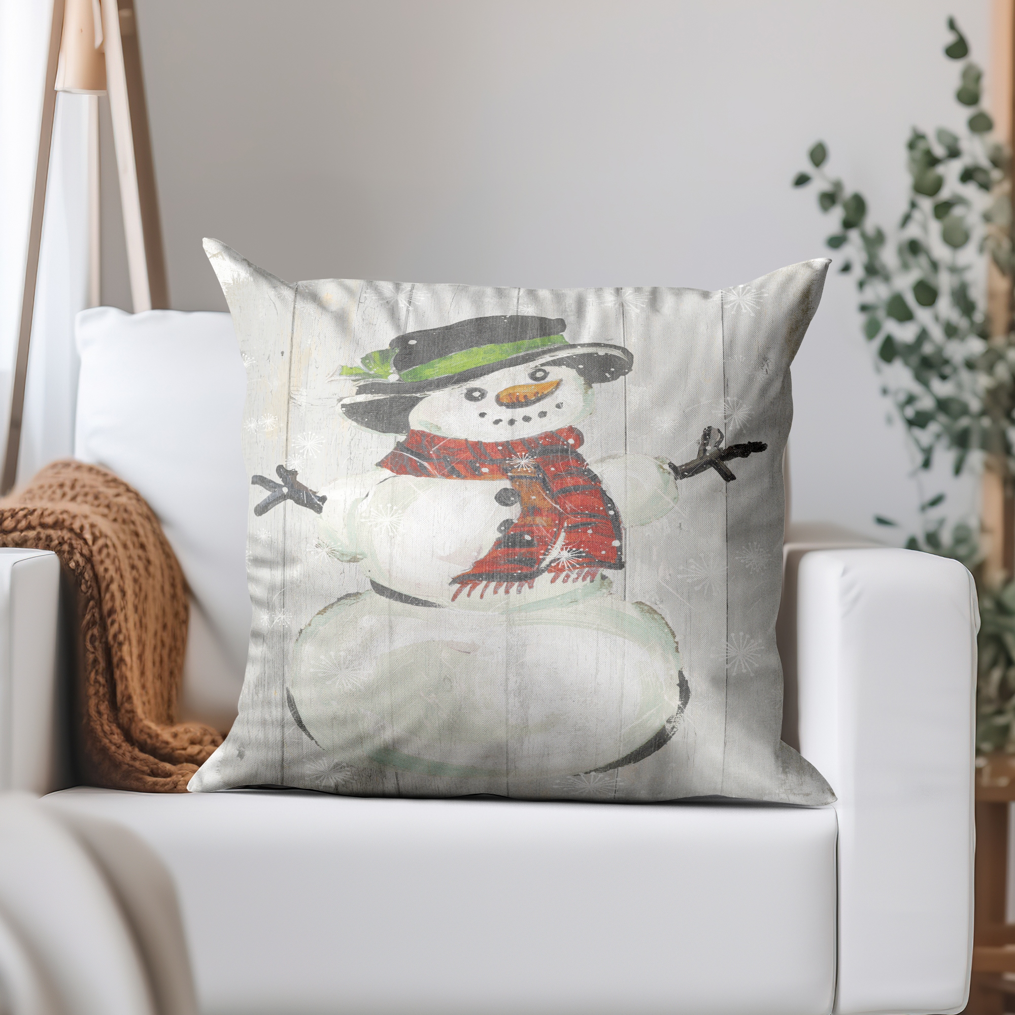 Snowman pillows sale 2025