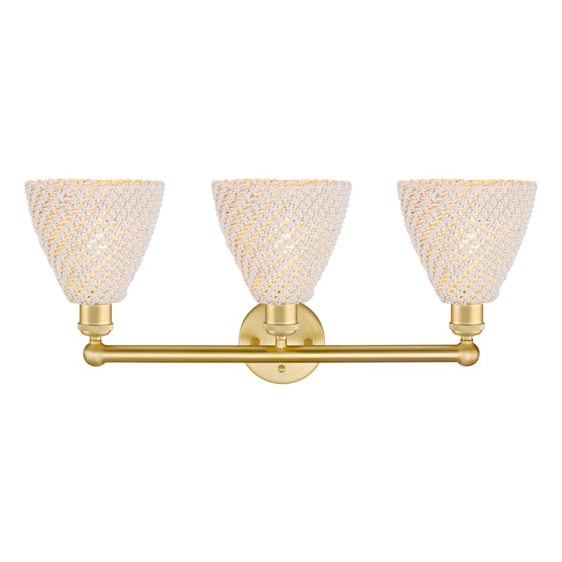Innovations Lighting Endless Possibilities Edison - Bristol Natural - 3 Light 26" Bath Vanity Light