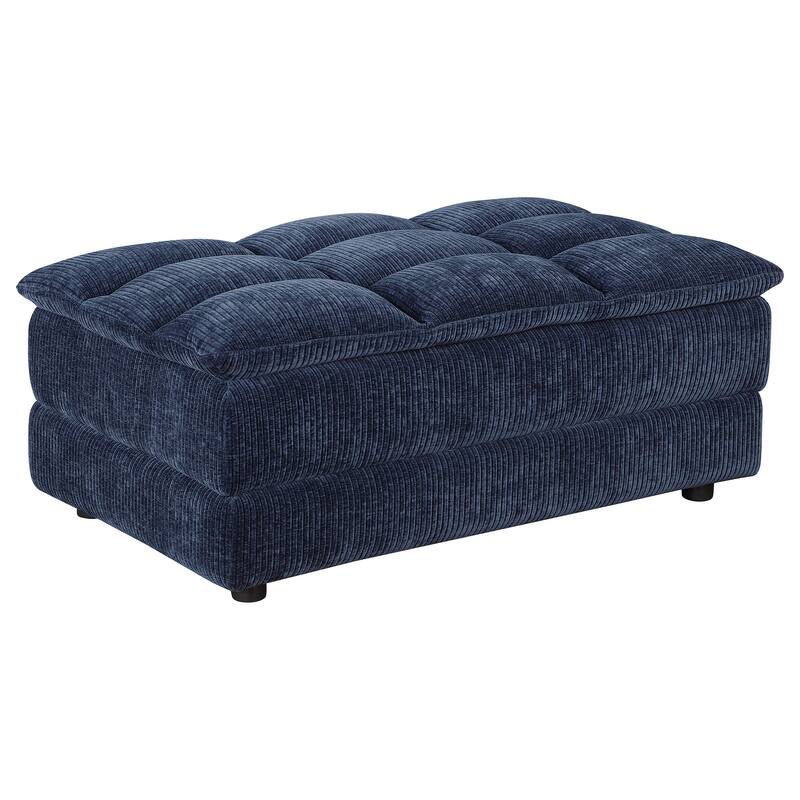 Atlantic 7-Piece Upholstered Modular Sectional Sofa Blue