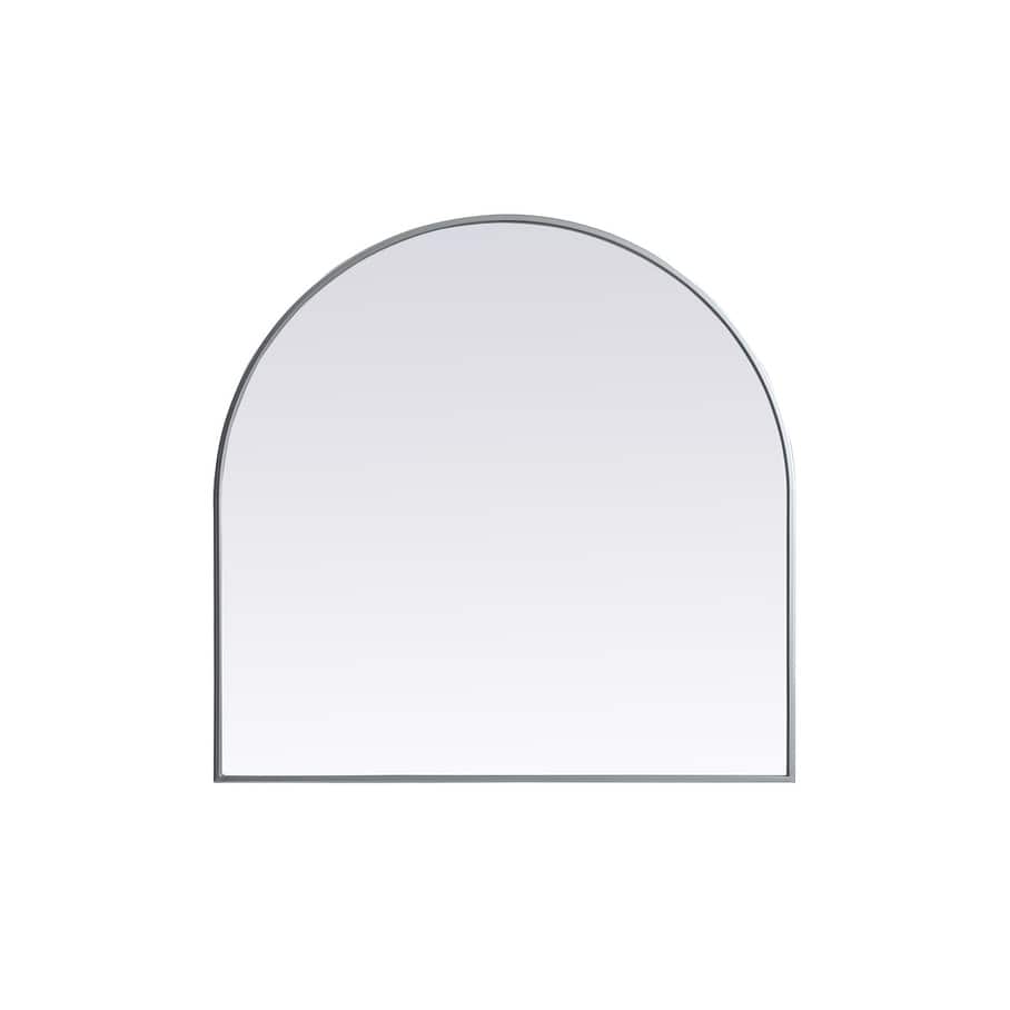 Indigo Home Metal Frame Arch Mirror 36x36 Inch