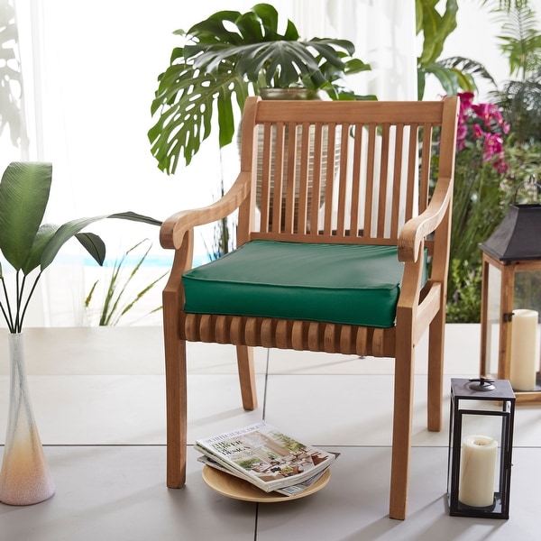 Forest green outdoor chair cushions online
