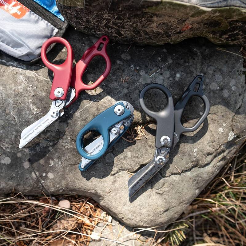 Leatherman Raptor Response Pocket Size 4 Tool Stainless Steel Multitool, Crimson