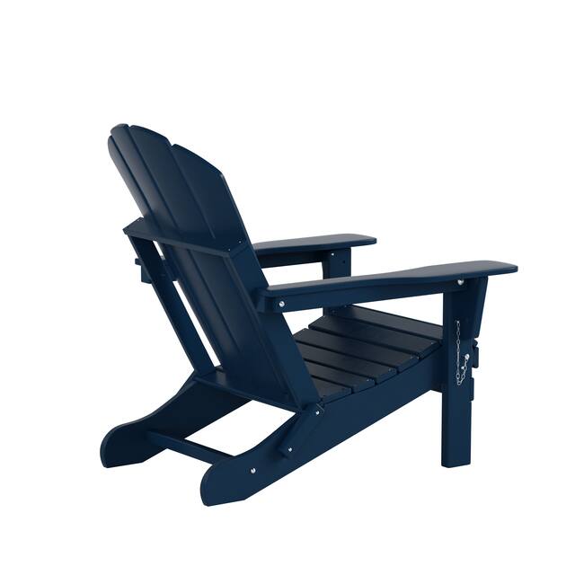 Laguna Outdoor Eco-Friendly Poly Folding Adirondack Chair (Set of 2)