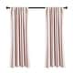 preview thumbnail 38 of 85, Lush Decor Farmhouse Stripe Yarn Dyed Cotton Window Curtain Panel Pair