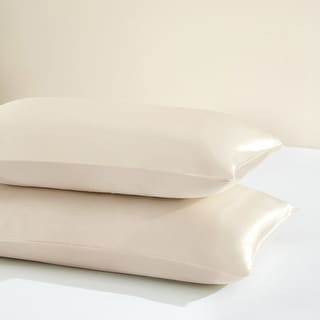 2 Pack Satin Pillowcase Silky Pillow Cases Set