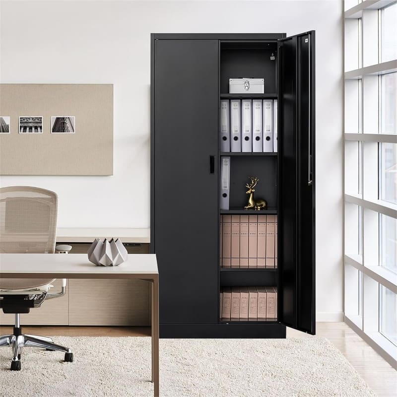 Steel SnapIt Cabinet - Black