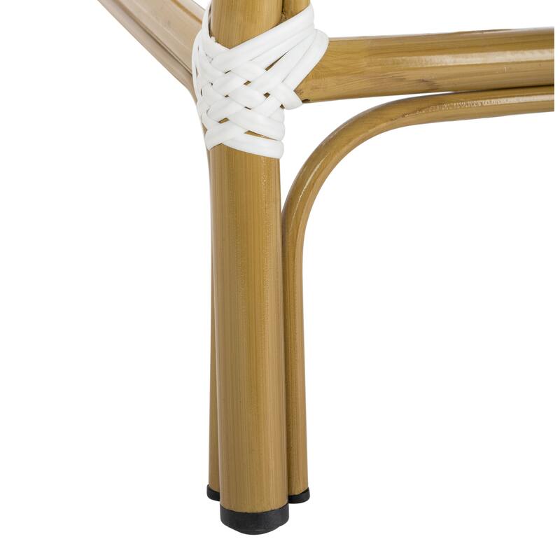 SAFAVIEH Outdoor Abigayle Indoor/Outdoor Bistro Counter Stool - 19Wx23Dx43H