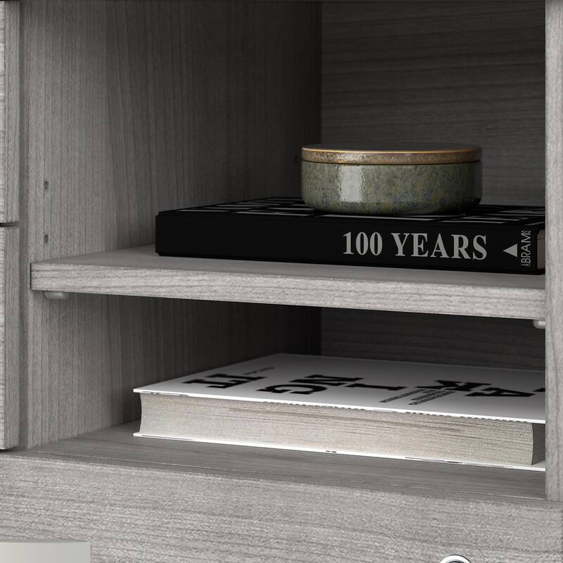 Hybrid Office Storage Cabinet with Drawers by Bush Business Furniture