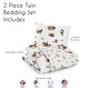 preview thumbnail 5 of 4, Sweet Jojo Designs Western Cowboy Boy 2-piece Twin-size Comforter Set Wild West Cow Southern Country South Horse Farm Animal Tan