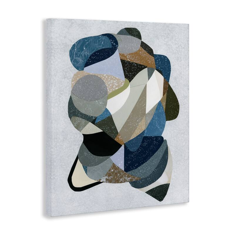 Stupell Fluid Movement Geometrics Canvas Wall Art Design By Coco Good