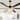 Cusp Barn 65 Inch Modern Crystal Daisy Chandelier Ceiling Fan with Lights and Remote, Slient DC Motor Fandelier Ceiling Fan
