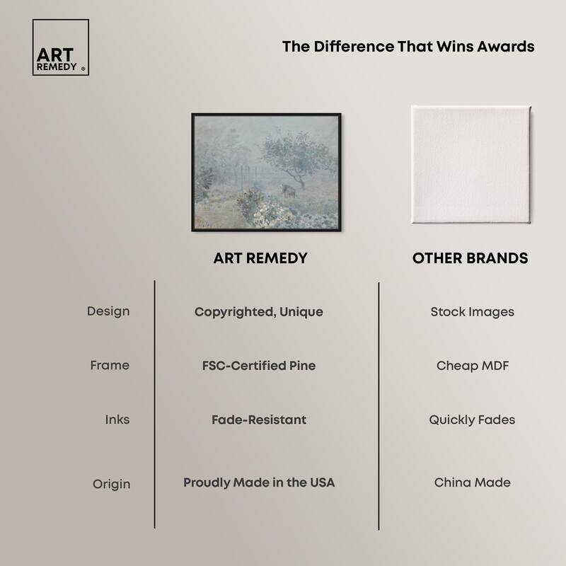 Fog Canvas by Art Remedy