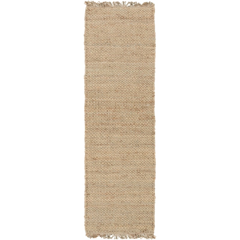 Handwoven Utah Solid Jute Rug (2'3 x 8')