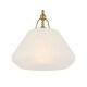 preview thumbnail 7 of 7, Minka Lavery 197 Orion 12" Wide Pendant with Etched Glass Shade