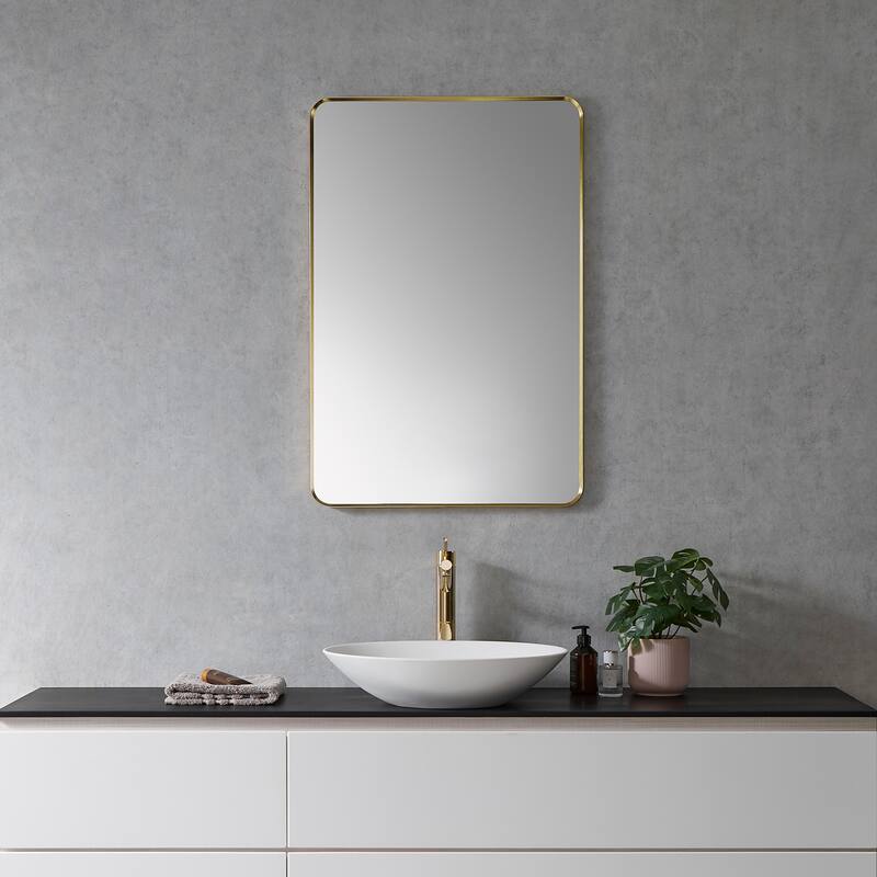 Altair Nettuno Bathroom/Vanity Aluminum Framed Wall Mirror