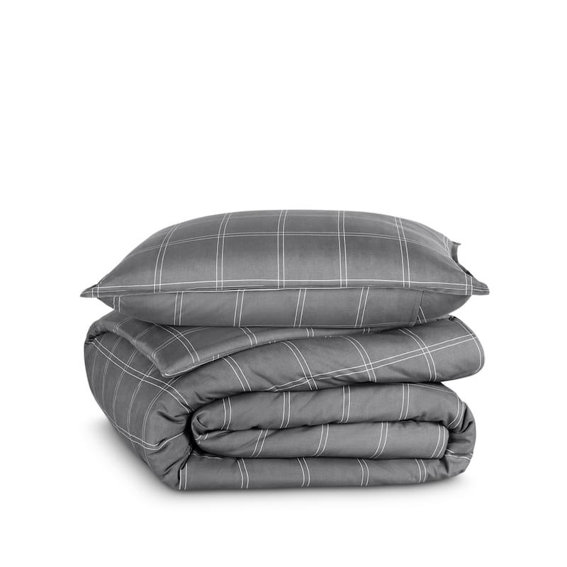 Bare Home Down Alternative Track Stitch Comforter Set
