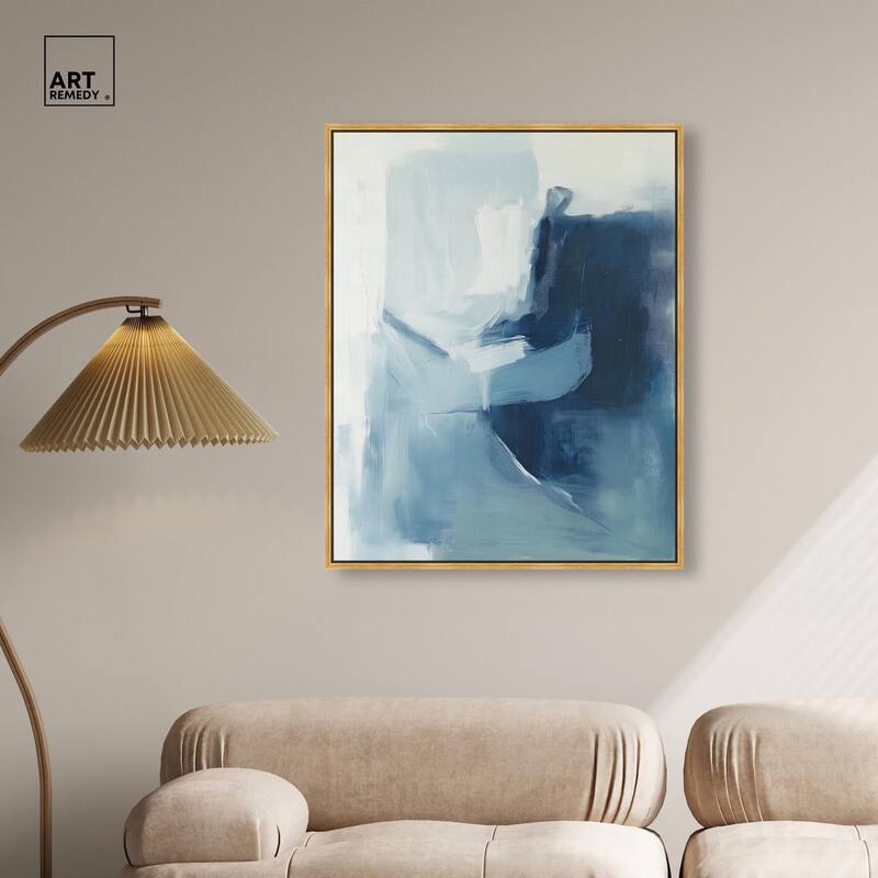 Glacial Reflections I Canvas by Art Remedy