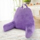 preview thumbnail 7 of 69, Cheer Collection Kids Size Reading and Backrest Pillow with Armrest Purple
