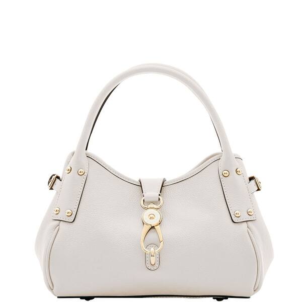 Shop Dooney Bourke Belvedere Small Logo Lock Satchel Introduced By Dooney Bourke In Apr 2018 Overstock 28329193