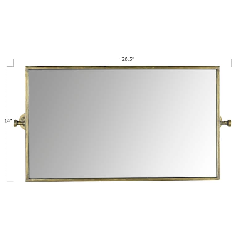 Metal Framed Wall Mirror