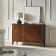 preview thumbnail 4 of 46, HULALA HOME Glenda Contemporary 45''W Versatile 3-door Adjustable Shelf Storage Cabinet Walnut