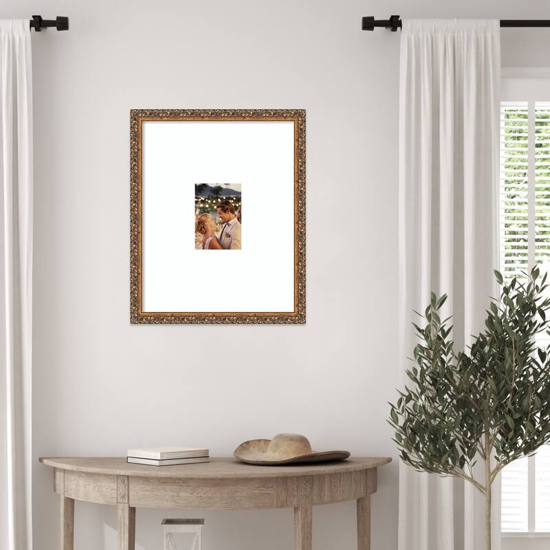 Antique Bronze Framed Picture Frame, Photo Frame