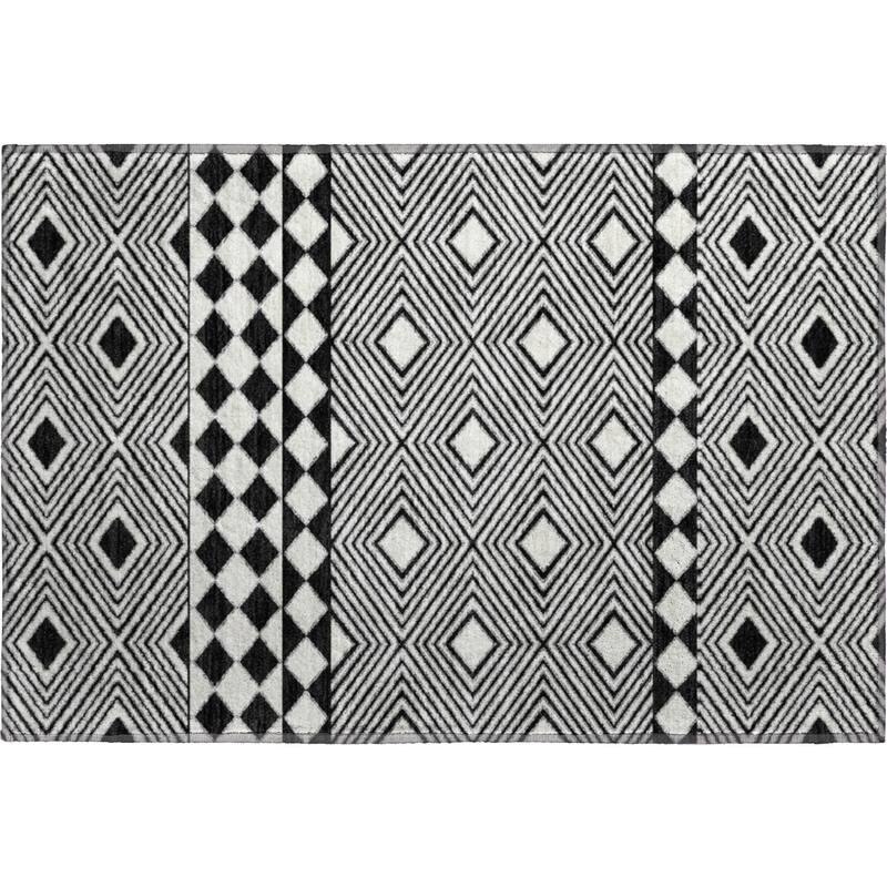 Premium Washable Super Soft Geo Prints Mayfield Rug