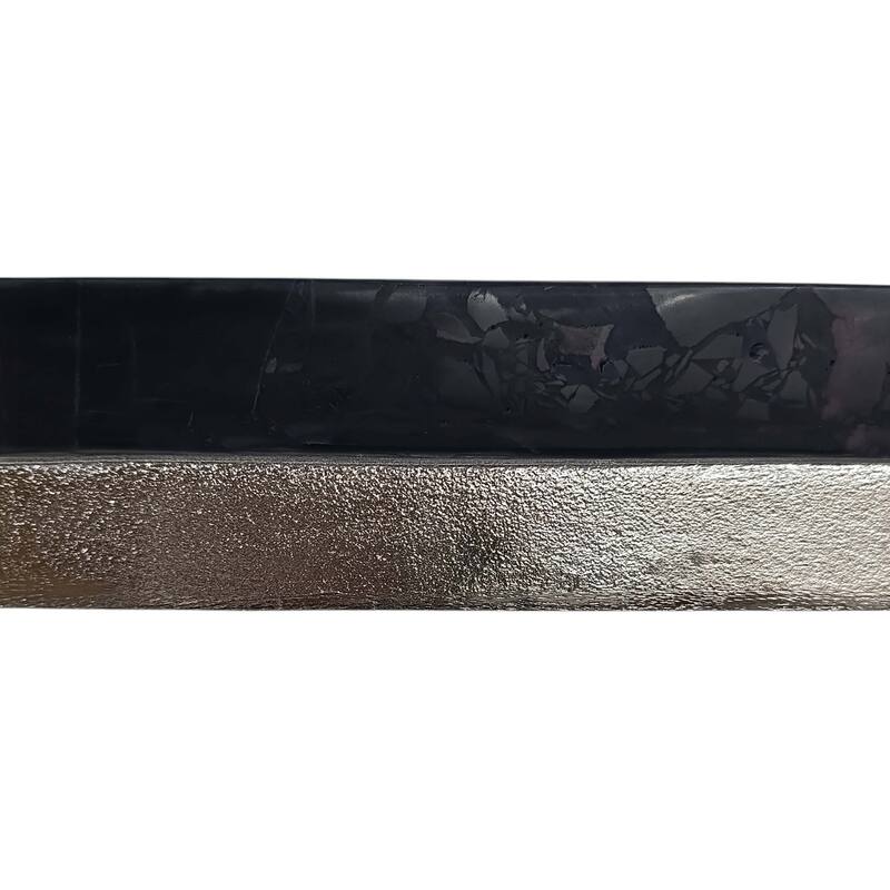 Contemporary Quartz Top Console Table - Narrow Sofa Table - 54" Black - 54.25"