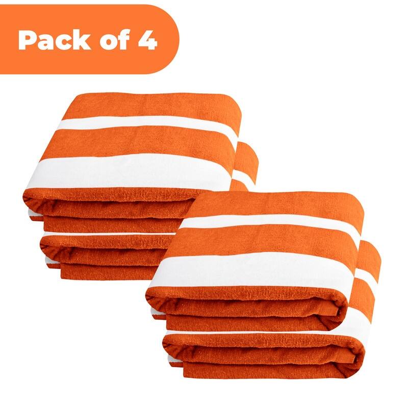 Superior Cabana Cotton Towel/ Chaise Lounge Chair Cover