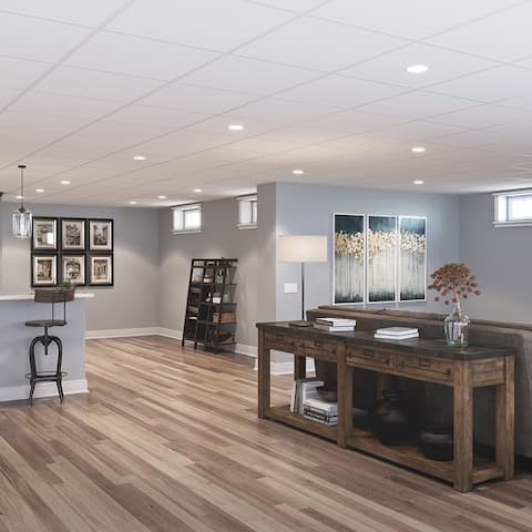 Genesis Smooth Pro White 2 x 4-foot Lay-in Ceiling Tile
