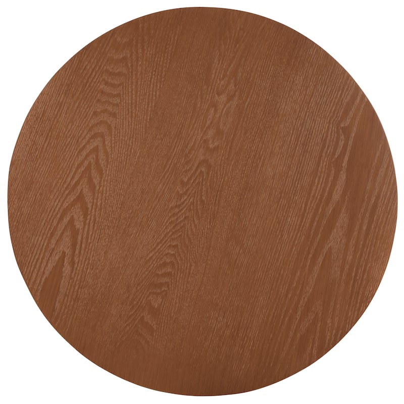 SAFAVIEH Home Collection Rafaela Round Tray Top Coffee Table With Storage - 23" L x 23" D x 13" H