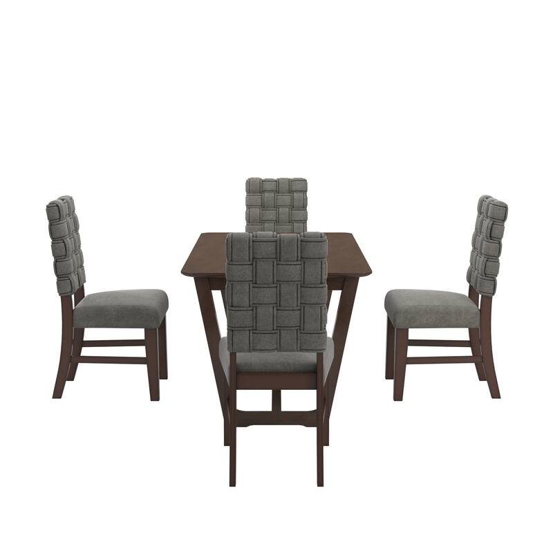 Orlo Rectangular Dining Table Set by iNSPIRE Q Modern