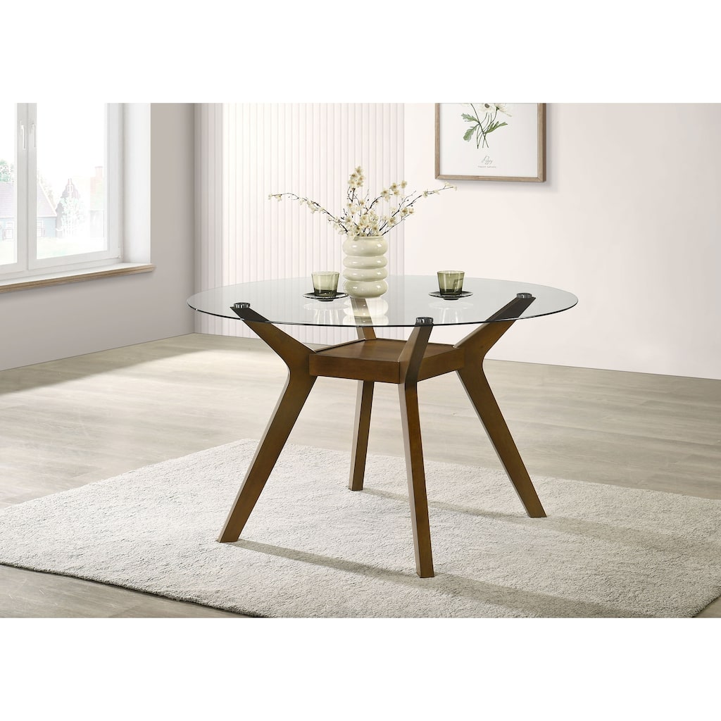 Paxton Square Wood Dining Table Nutmeg