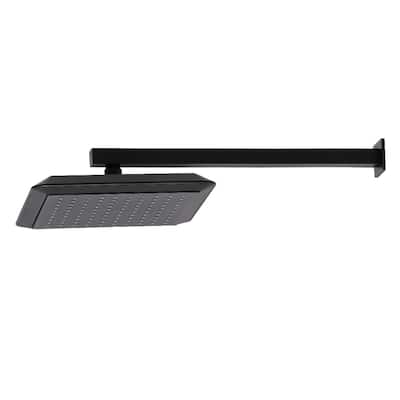 Kingston Brass Claremont 9-5/8 Inch Square Shower Head with Shower Arm