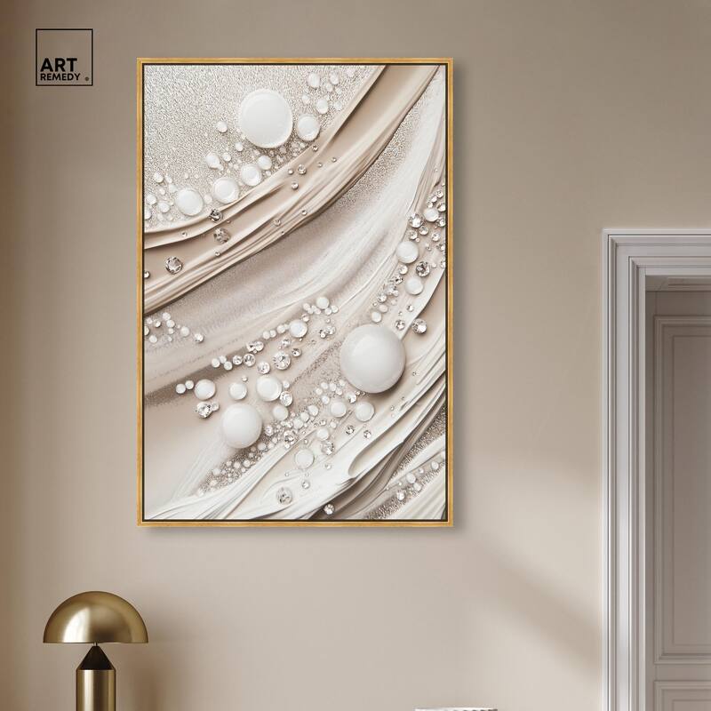 Viscous Veils IV Canvas by Art Remedy
