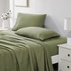 preview thumbnail 5 of 101, Vilano 21-inch Extra Deep Pocket 4-Piece Bed Sheet Set with Pleated Hem