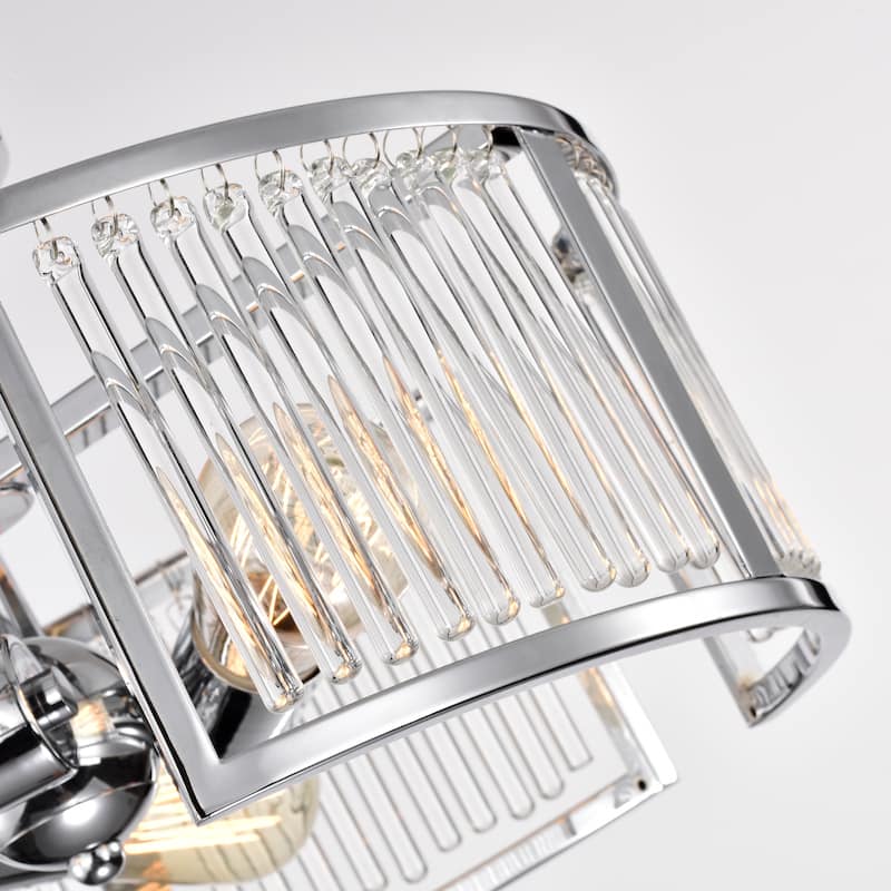 3-light Semi-Flush Mount