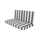 preview thumbnail 117 of 163, Haven Way Universal Outdoor Deep Seat Loveseat Cushion Set