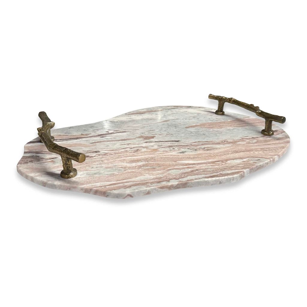 Uttermost Stone And Twig Indoor-Outdoor Tray - 26.00" W x 3.00" H x 18.00" D