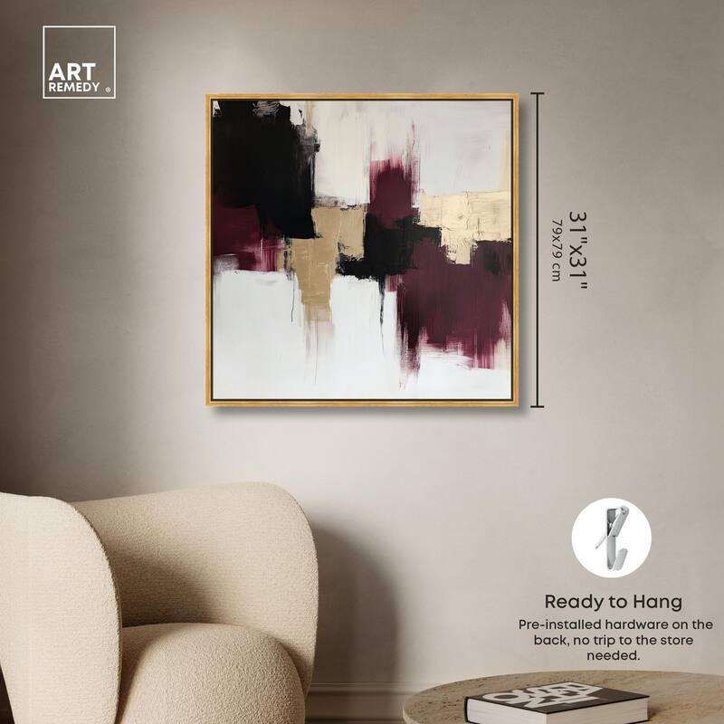 Golden Dusk III Canvas by Art Remedy